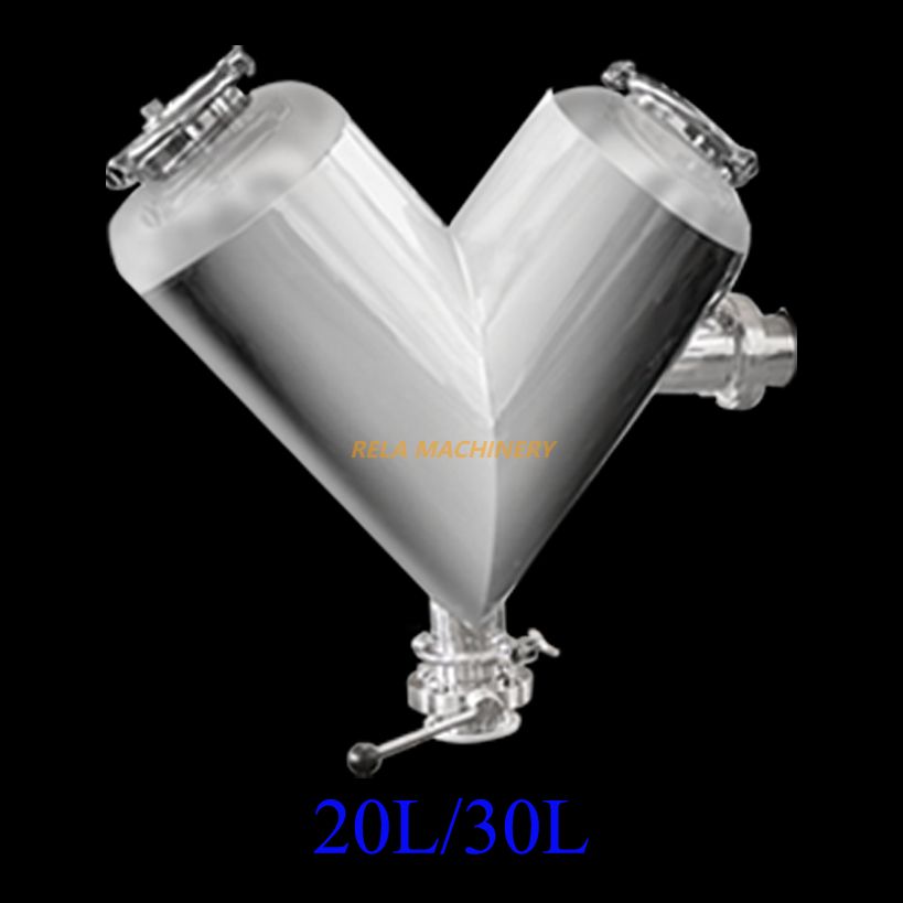 Lab Scale V Cone Mixer Machine Small V Mixer