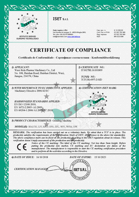 CE Certificate&nbsp;