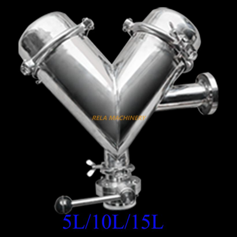 Lab Scale V Cone Mixer Machine Small V Mixer